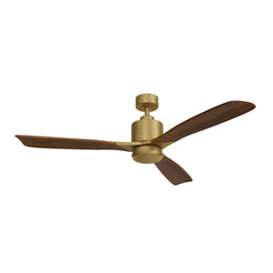 Kichler - 300027NBR - 52"Ceiling Fan - Ridley II - Natural Brass