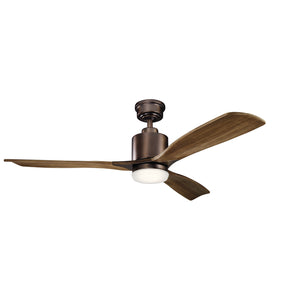 Kichler - 300027OBB - 52"Ceiling Fan - Ridley II - Oil Brushed Bronze