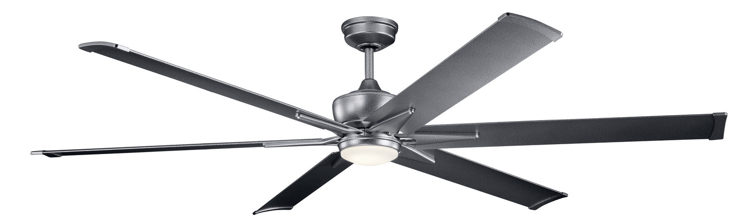 Kichler - 300301WSP - 80"Ceiling Fan - Szeplo Patio - Weathered Steel Powder Coat