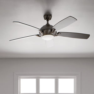 Kichler - 330001BSS - 54"Ceiling Fan - Geno - Brushed Stainless Steel