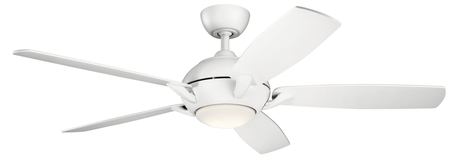 Kichler - 330001MWH - 54"Ceiling Fan - Geno - Matte White