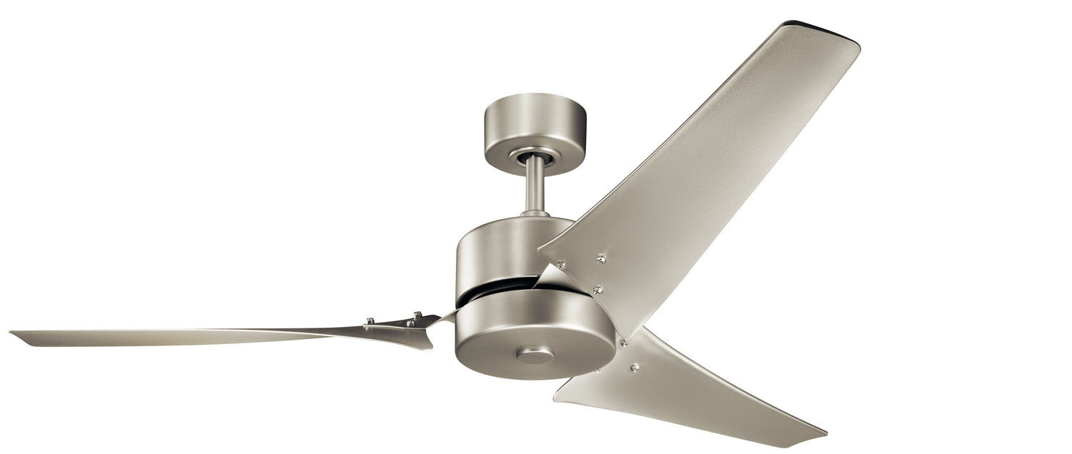 Kichler - 330010NI - 60"Ceiling Fan - Motu - Brushed Nickel