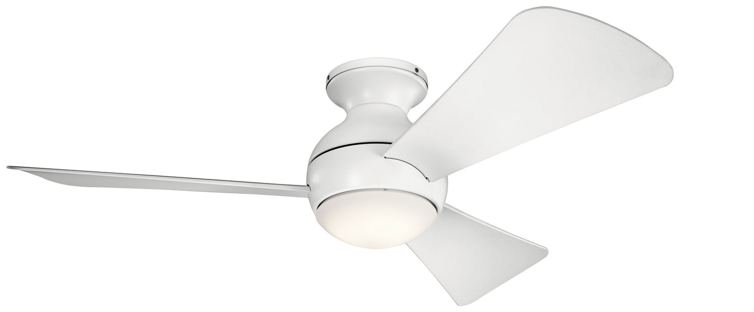 Kichler - 330151MWH - 44"Ceiling Fan - Sola - Matte White