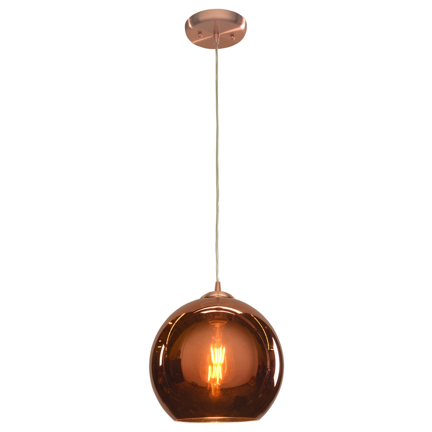 Access - 28101LEDDLP-BCP/CP - LED Pendant - Glow - Brushed Copper