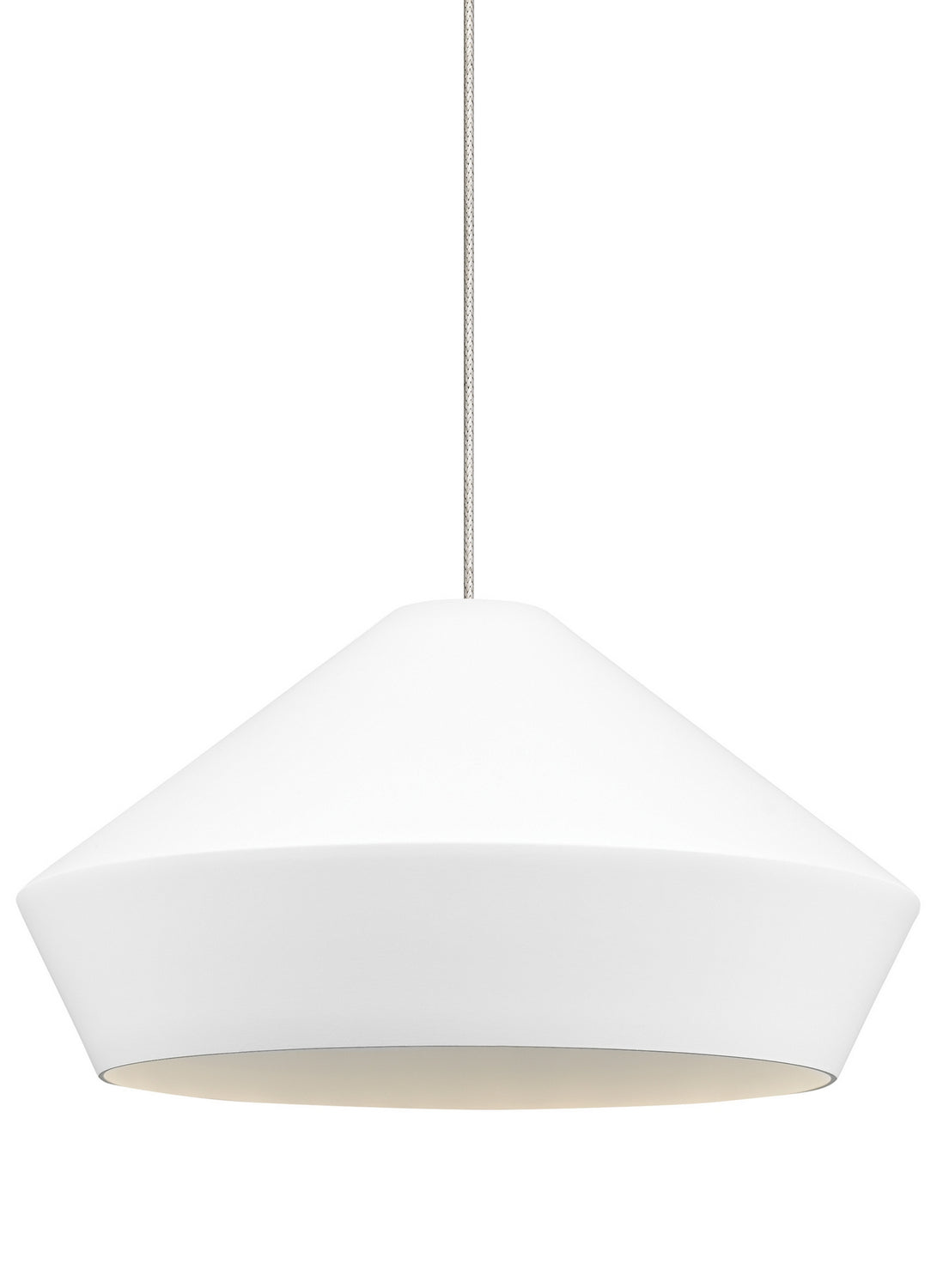 Visual Comfort Modern - 700MOBMLWS - One Light Pendant - Brummel - Satin Nickel
