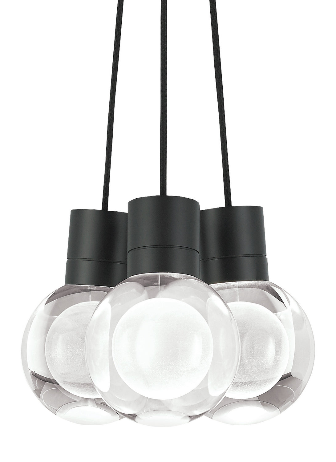 Visual Comfort Modern - 700TDMINAP3CBB-LED922 - LED Pendant - Mina - Black