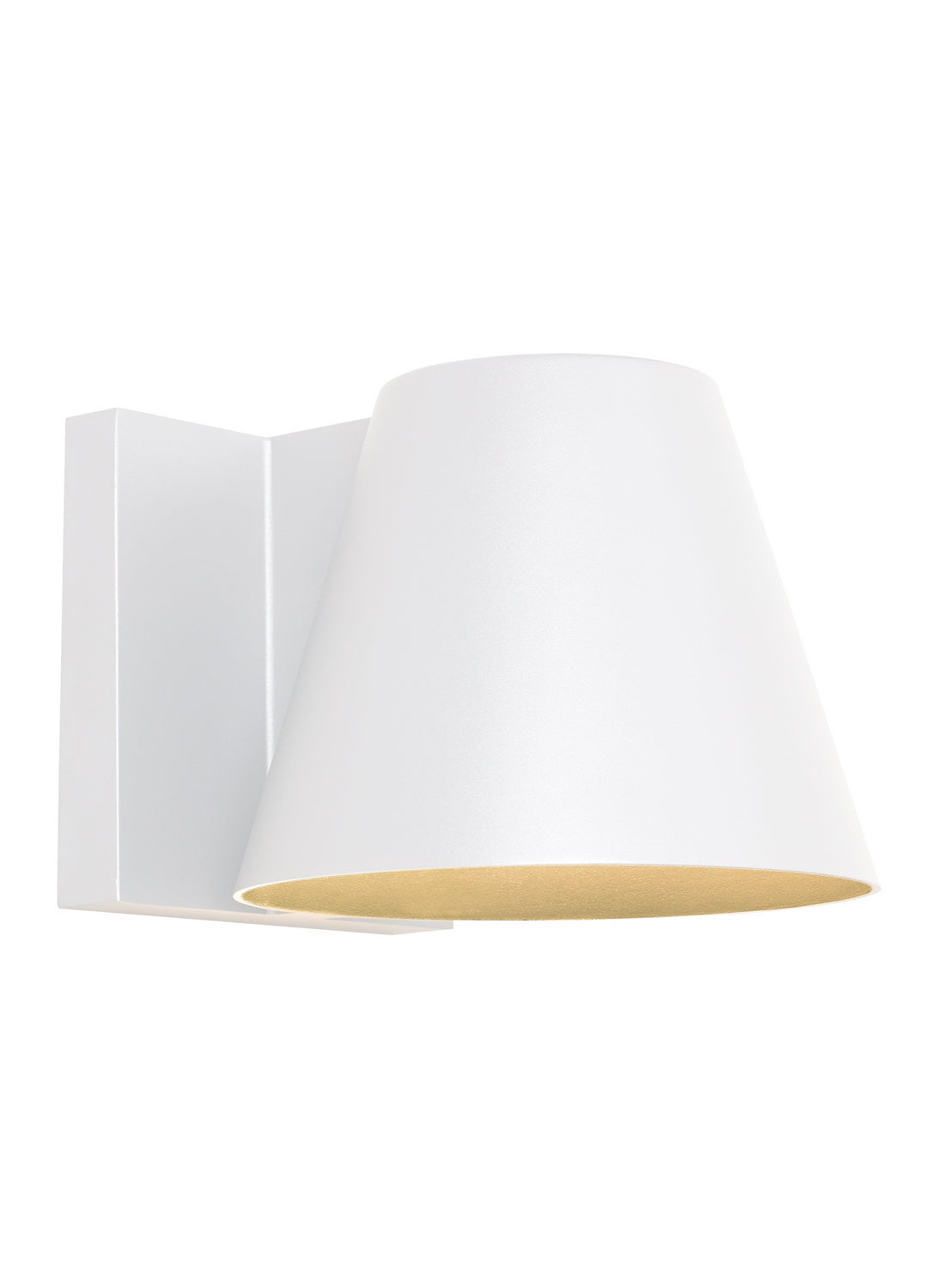 Visual Comfort Modern - 700WSBOW6W-LED830 - LED Outdoor Wall Mount - Bowman - White