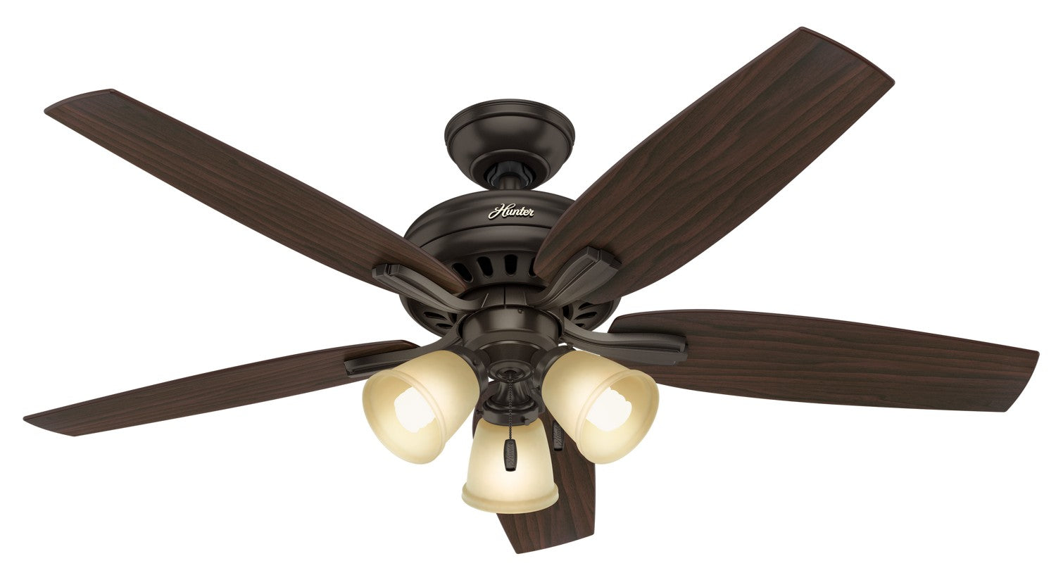 Hunter - 53317 - 52" Ceiling Fan - Newsome - Premier Bronze