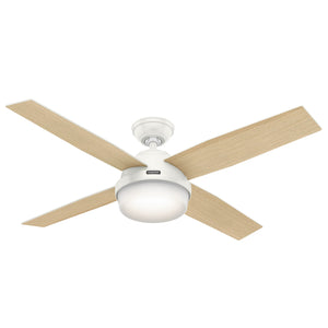 Hunter - 59217 - 52" Ceiling Fan - Dempsey - Fresh White
