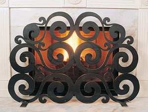 2nd Avenue - D9755 - Fire Screen - Tempest - Blackwash