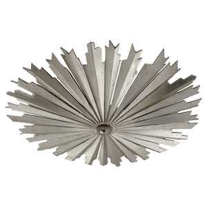 Visual Comfort Signature - CHC 4402BSL - LED Flush Mount - Claymore - Burnished Silver Leaf