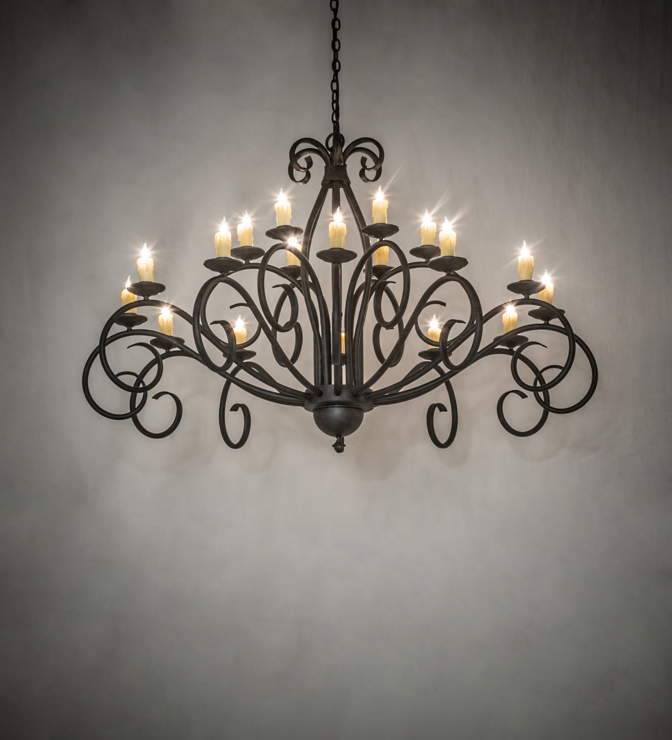 Meyda Tiffany - 165142 - 18 Light Chandelier - Sienna - Coffee Bean