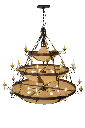 Meyda Tiffany - 168220 - 41 Light Chandelier - Castellum - Mahogany Bronze