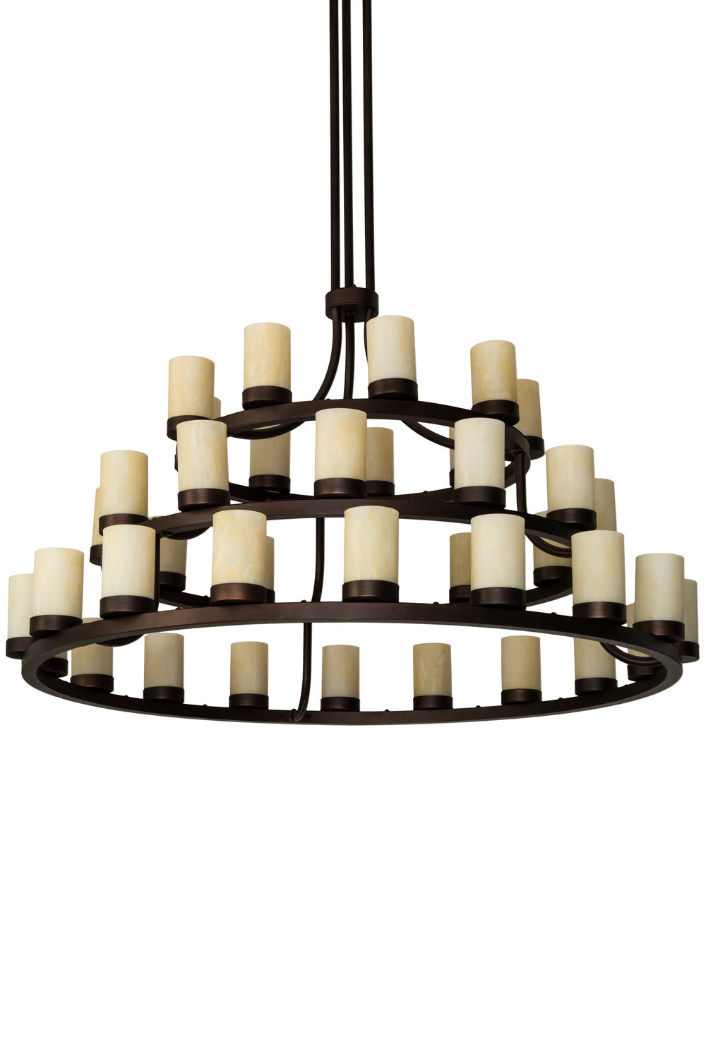 Meyda Tiffany - 178978 - 39 Light Chandelier - Loxley - Mahogany Bronze