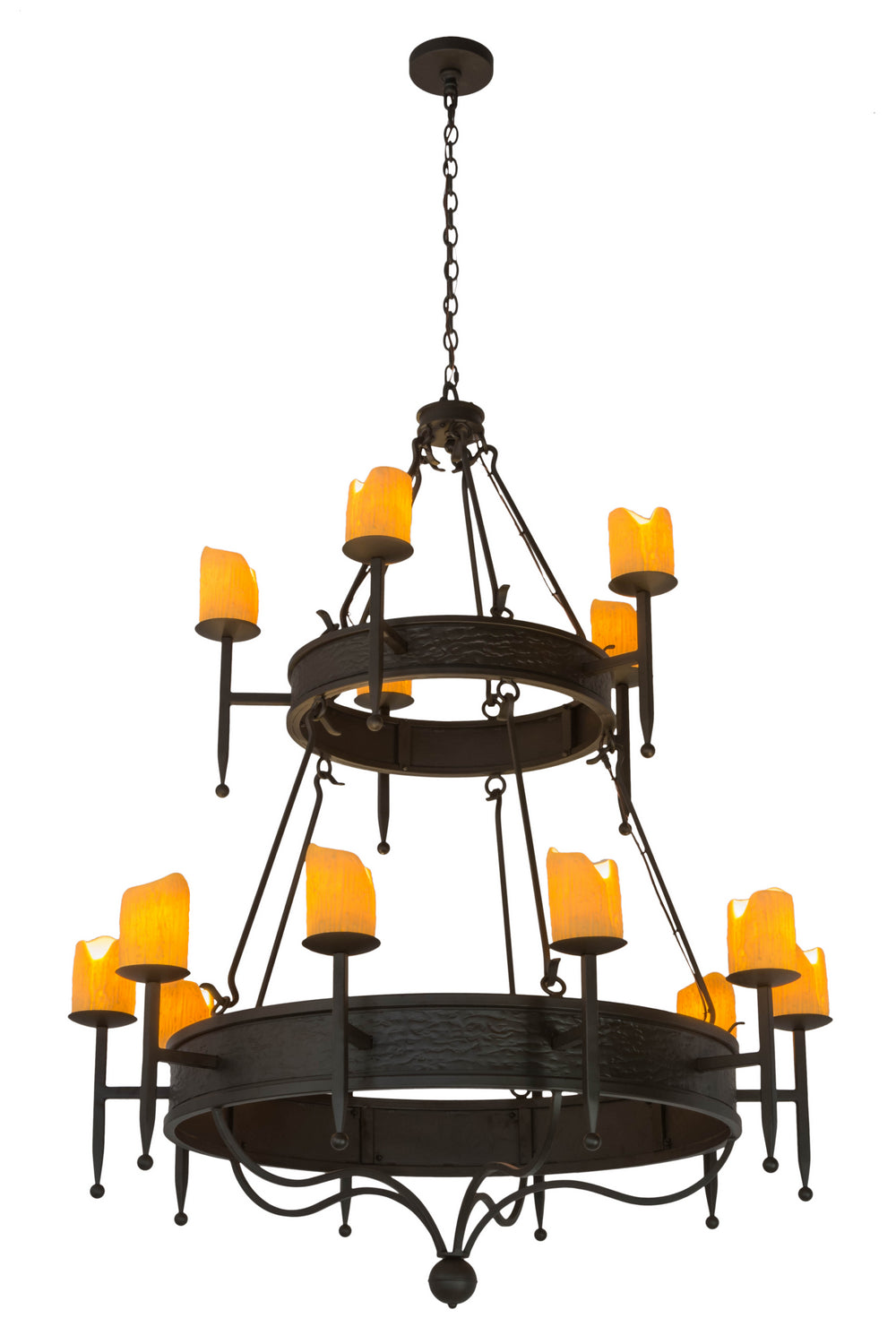 Meyda Tiffany - 179668 - 15 Light Chandelier - Marta - Oil Rubbed Bronze