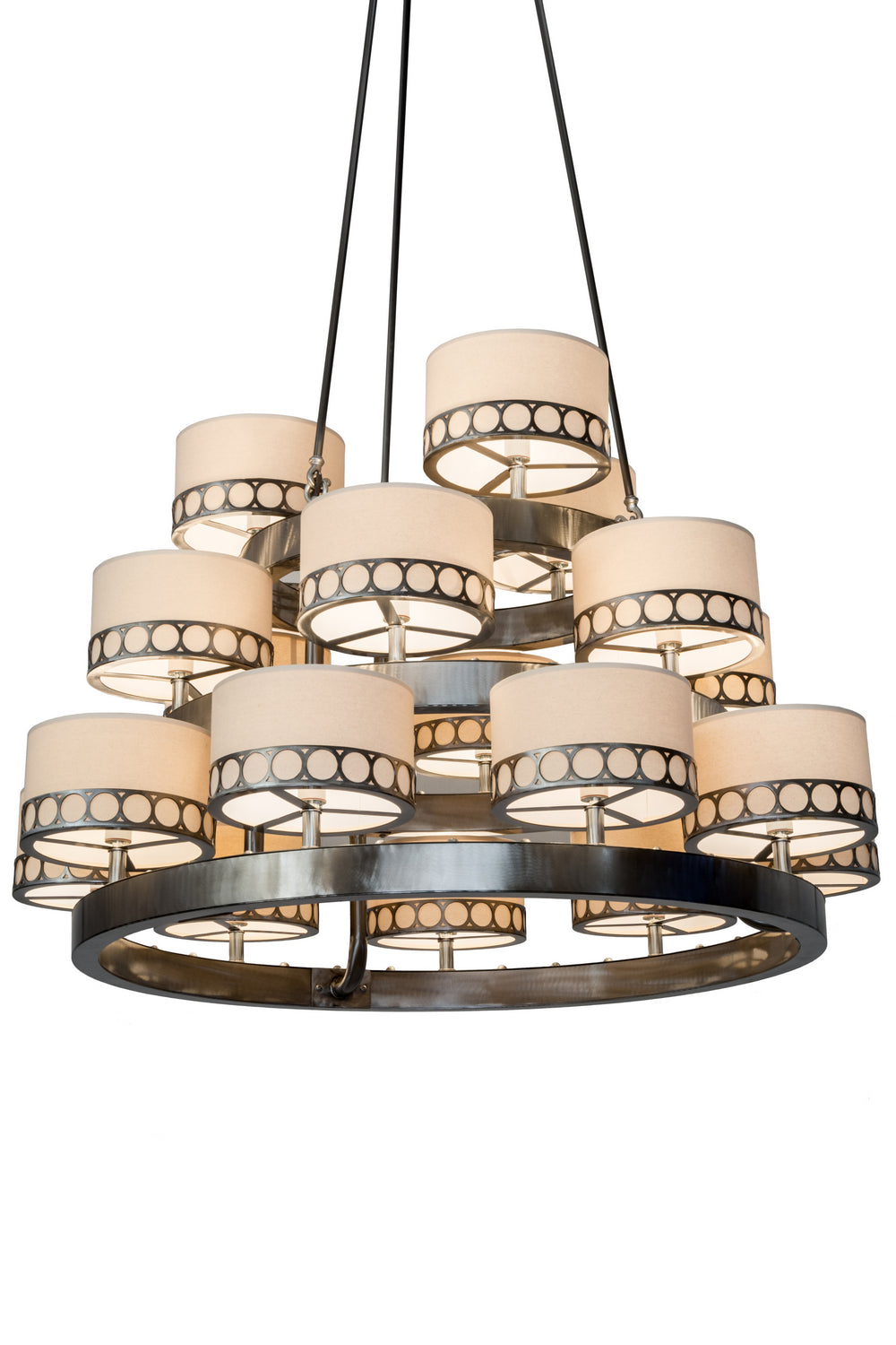 Meyda Tiffany - 181566 - 18 Light Chandelier - Cilindro - Satin Clear