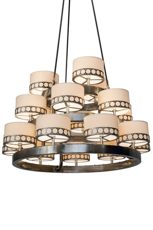 Meyda Tiffany - 181566 - 18 Light Chandelier - Cilindro - Satin Clear