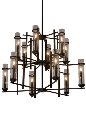 Meyda Tiffany - 181625 - 12 Light Chandelier - Landon - Bronze