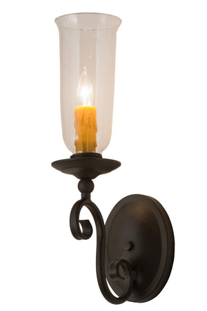 Meyda Tiffany - 181810 - One Light Wall Sconce - Wallis - Oil Rubbed Bronze