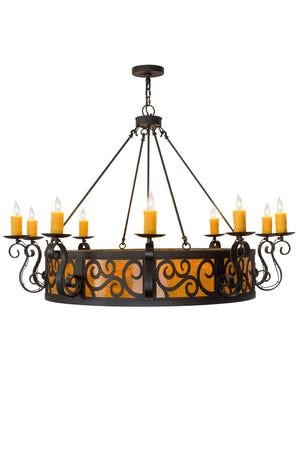 Meyda Tiffany - 182230 - 16 Light Chandelier - Delano - Chestnut