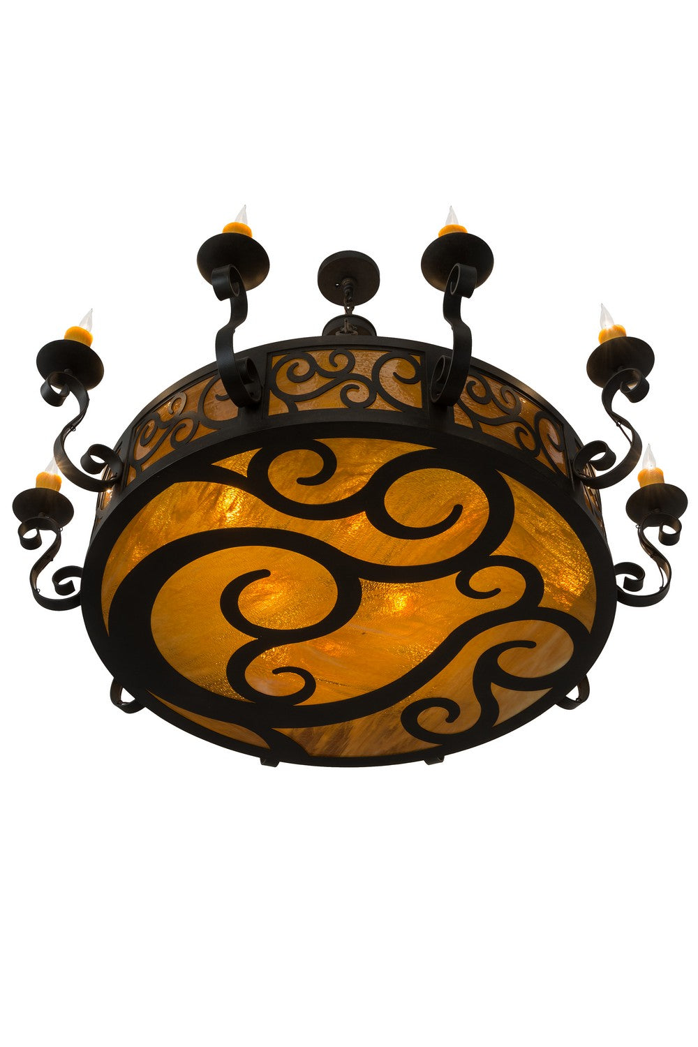 Meyda Tiffany - 182230 - 16 Light Chandelier - Delano - Chestnut