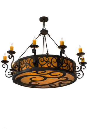 Meyda Tiffany - 182230 - 16 Light Chandelier - Delano - Chestnut