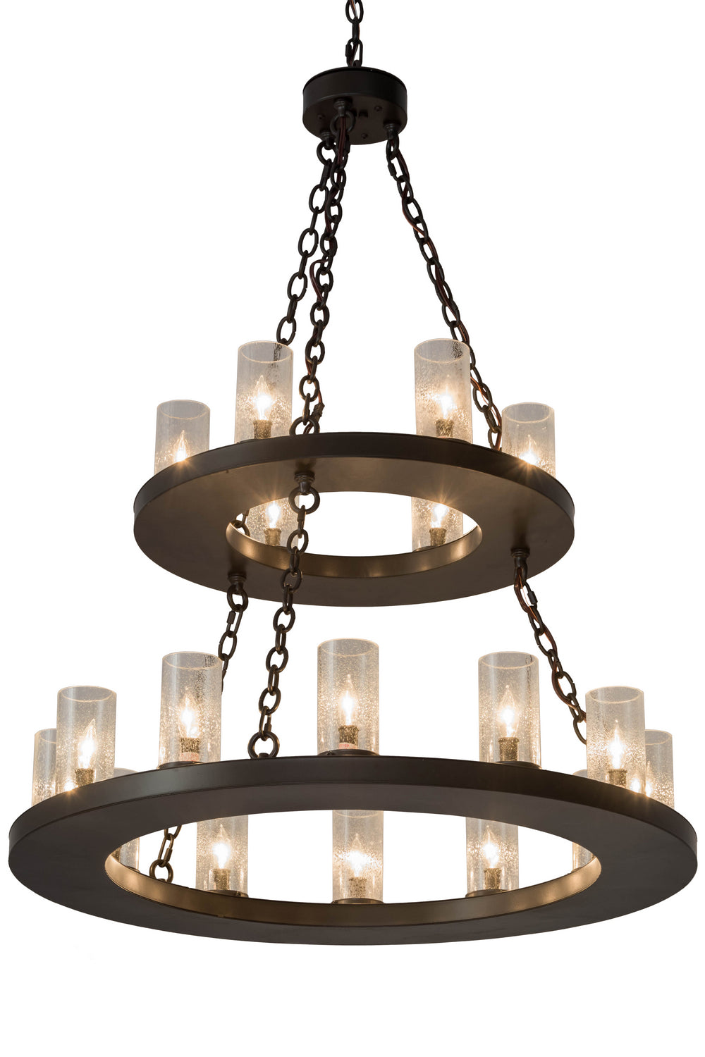 Meyda Tiffany - 182367 - 18 Light Chandelier - Loxley - Timeless Bronze