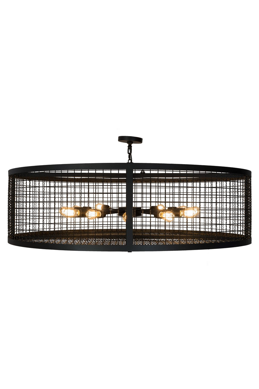 Meyda Tiffany - 182475 - 12 Light Pendant - Paloma Golpe - Textured Black