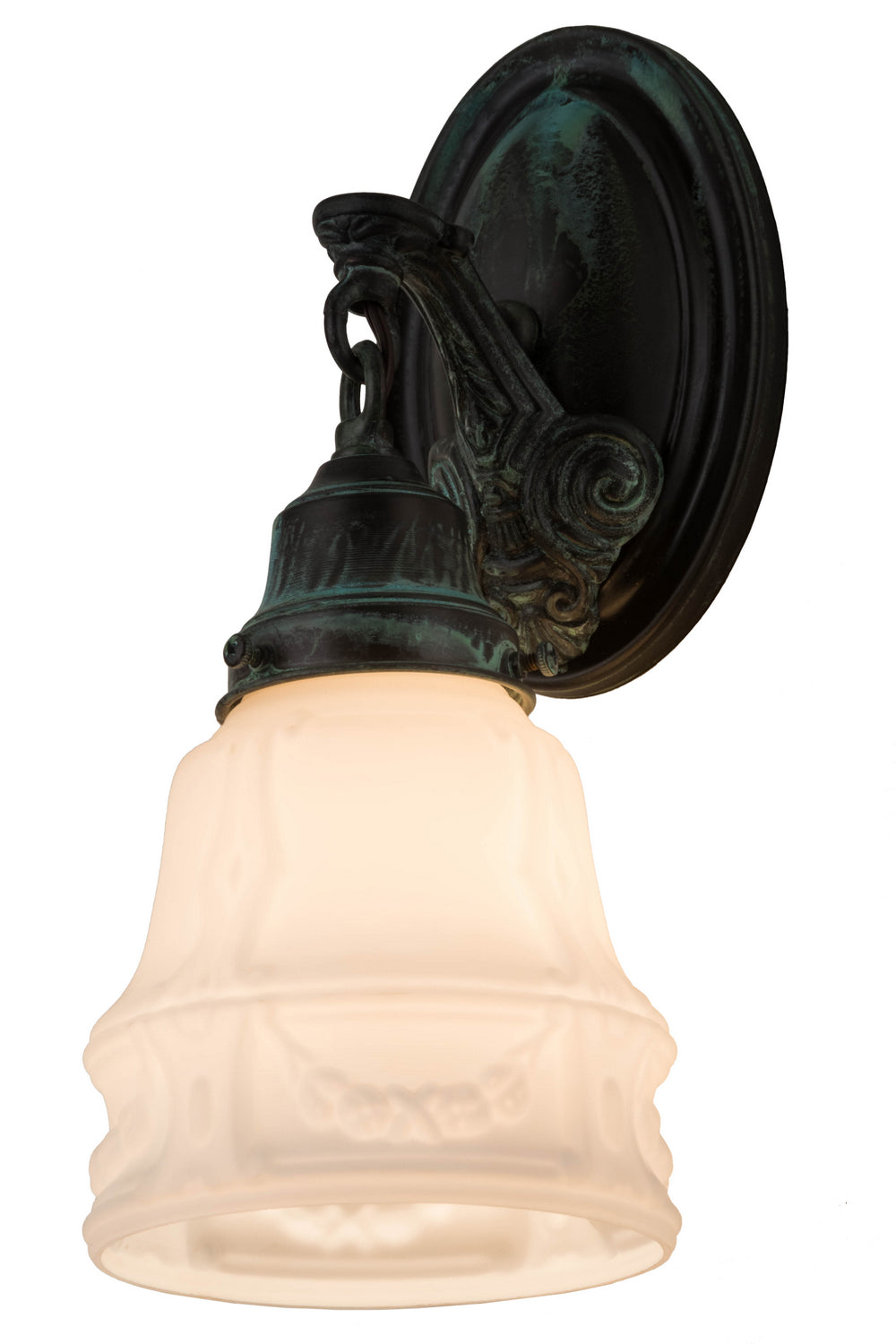 Meyda Tiffany - 184609 - One Light Wall Sconce - Revival - Verdigris