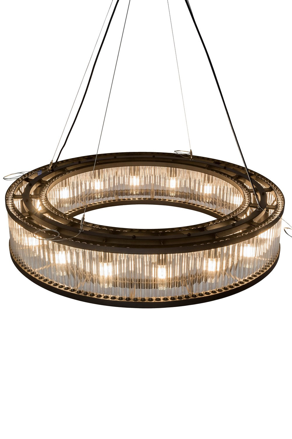 Meyda Tiffany - 184727 - 16 Light Pendant - Marquee - Oil Rubbed Bronze