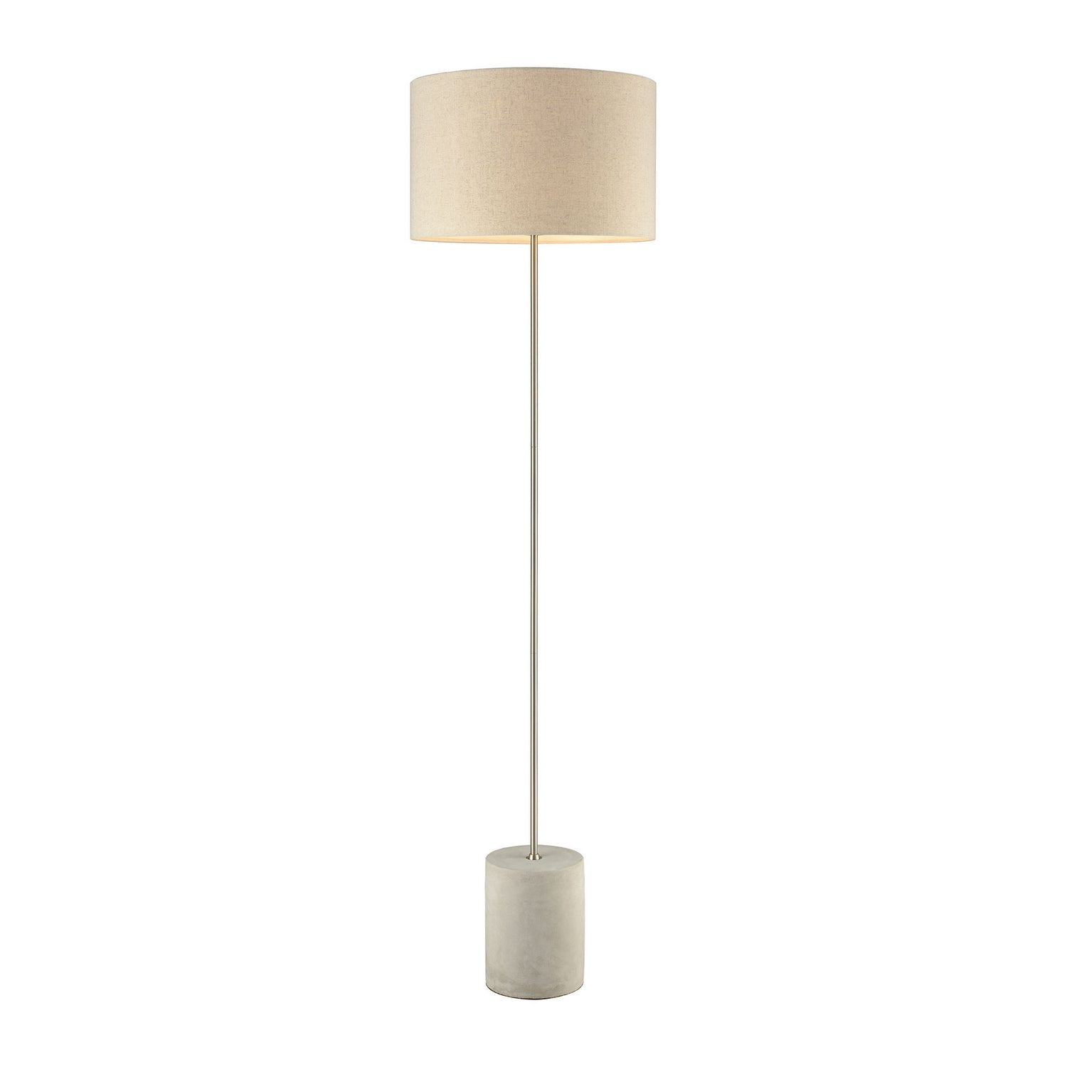 ELK Home - D3452 - One Light Floor Lamp - Katwijk - Polished Concrete