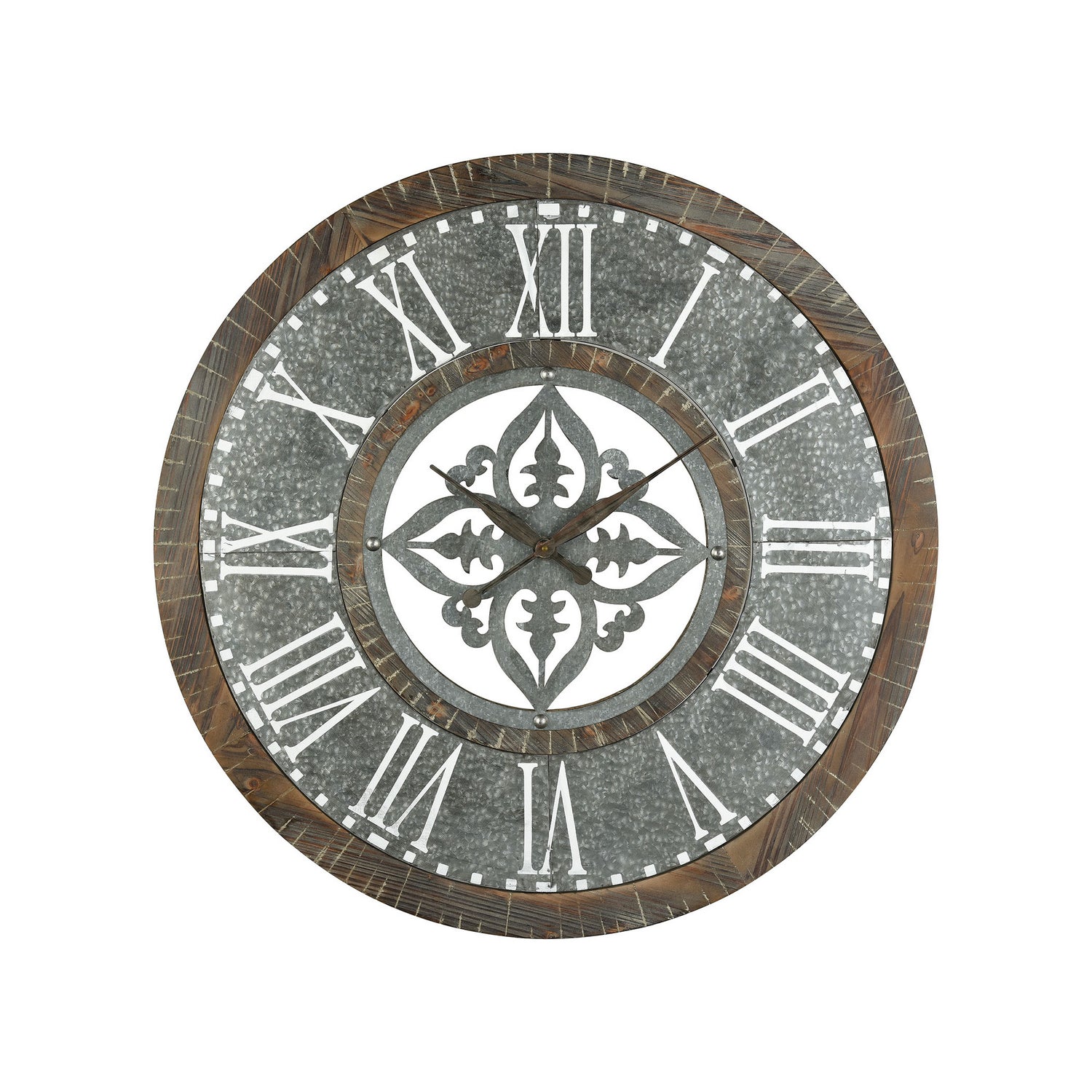 ELK Home - 351-10279 - Clock - Greystone - Galvanized