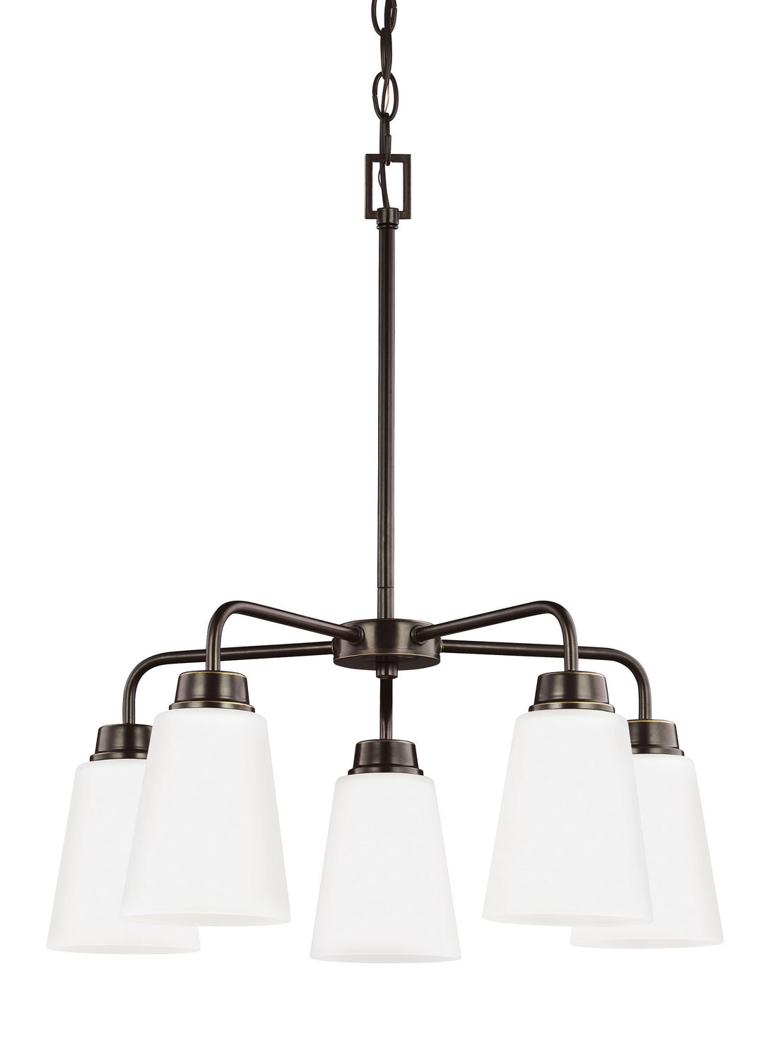 Generation Lighting. - 3115205EN3-710 - Five Light Chandelier - Kerrville - Bronze