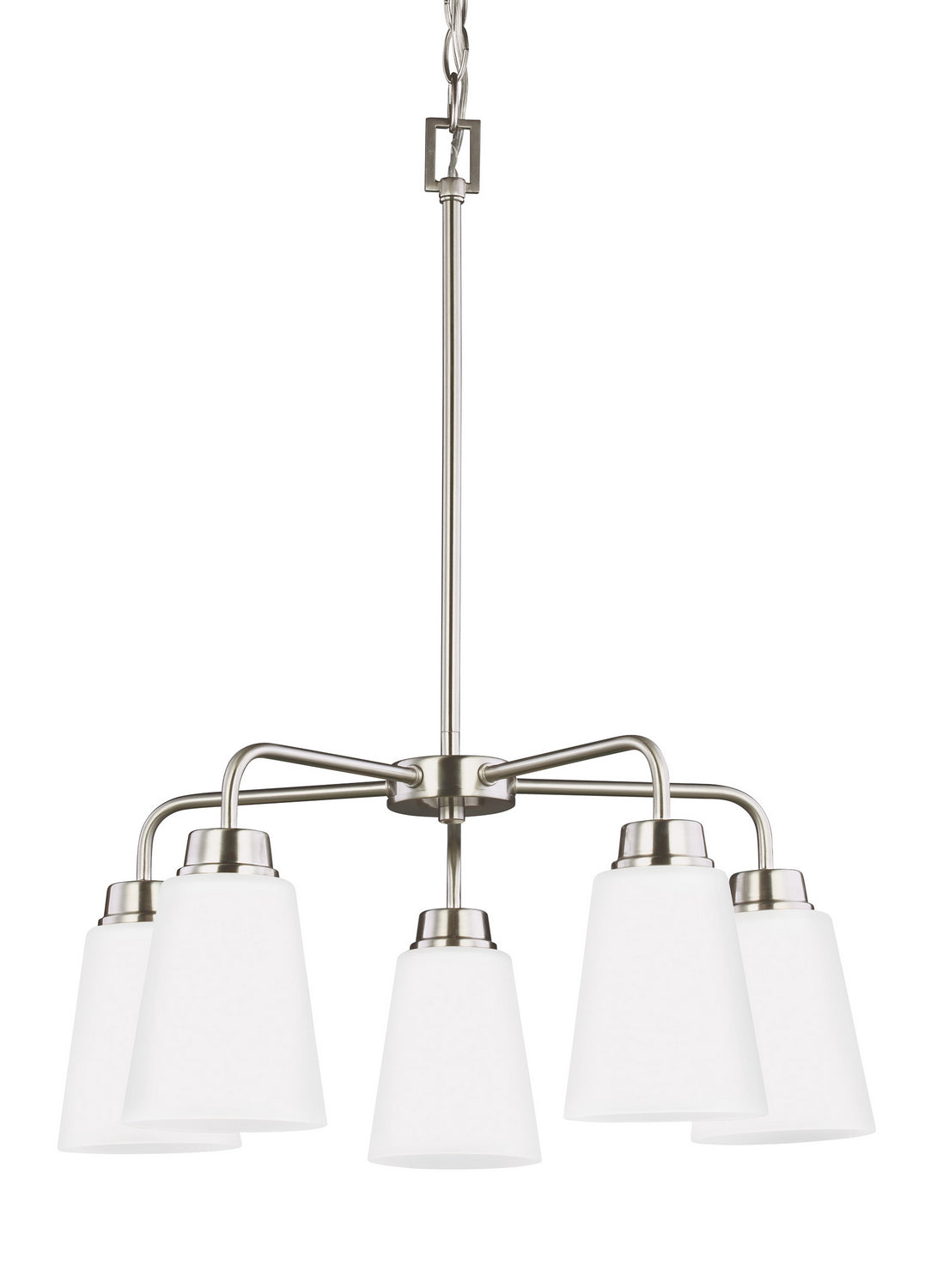 Generation Lighting. - 3115205EN3-962 - Five Light Chandelier - Kerrville - Brushed Nickel