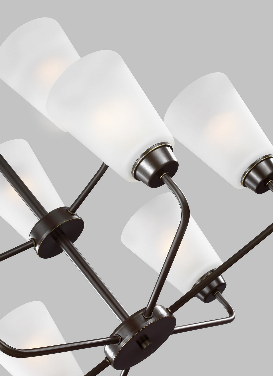 Generation Lighting. - 3115209EN3-710 - Nine Light Chandelier - Kerrville - Bronze