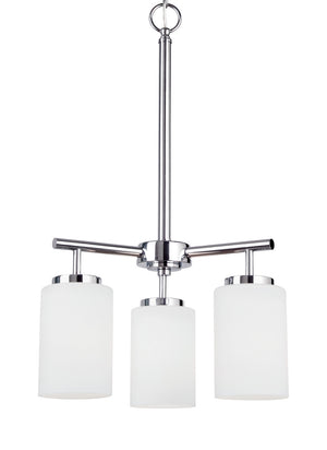 Generation Lighting. - 31160EN3-05 - Three Light Chandelier - Oslo - Chrome