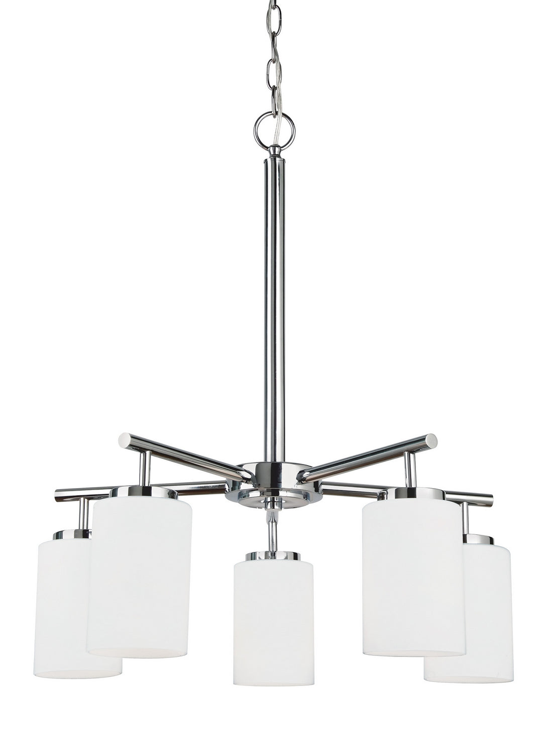 Generation Lighting. - 31161EN3-05 - Five Light Chandelier - Oslo - Chrome