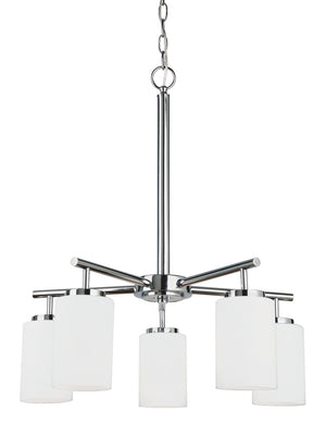 Generation Lighting. - 31161EN3-05 - Five Light Chandelier - Oslo - Chrome