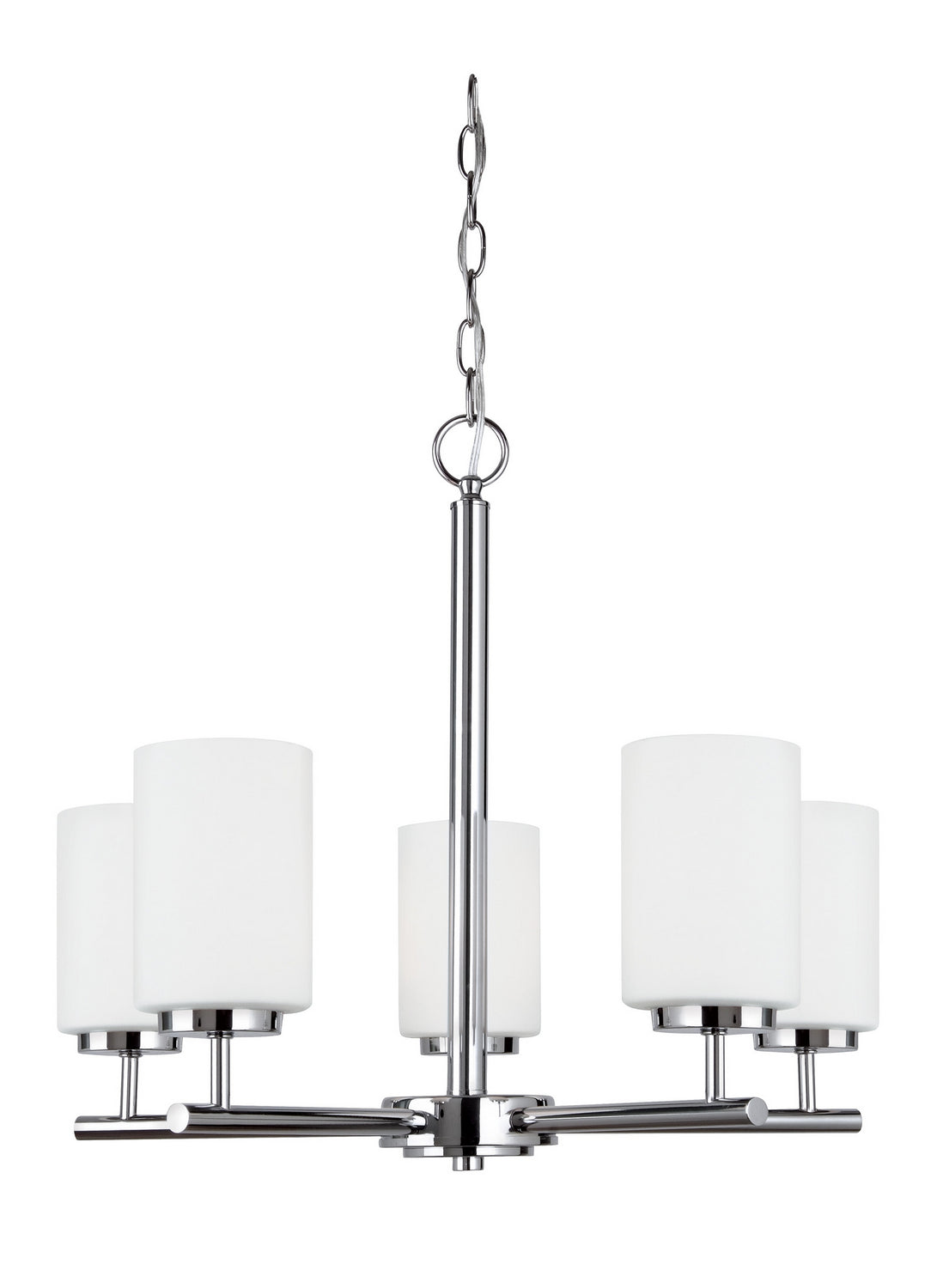 Generation Lighting. - 31161EN3-05 - Five Light Chandelier - Oslo - Chrome