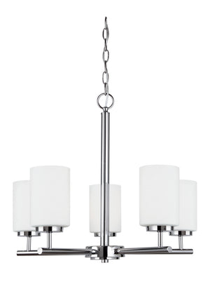 Generation Lighting. - 31161EN3-05 - Five Light Chandelier - Oslo - Chrome