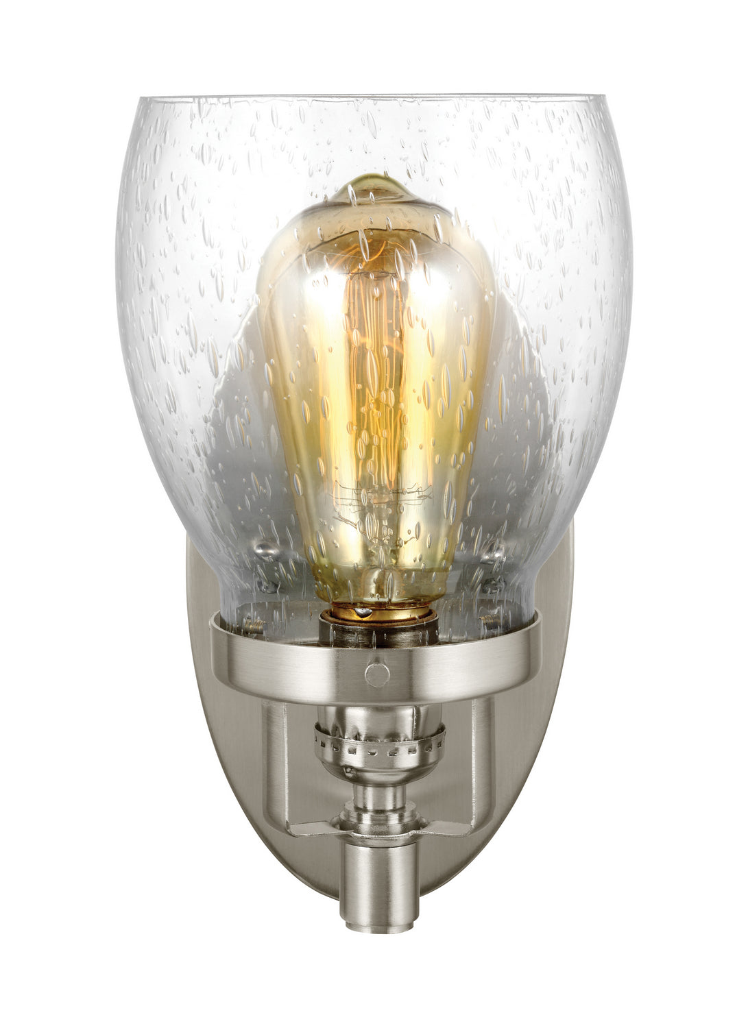 Generation Lighting - 4114501-962 - One Light Wall / Bath Sconce - Belton - Brushed Nickel