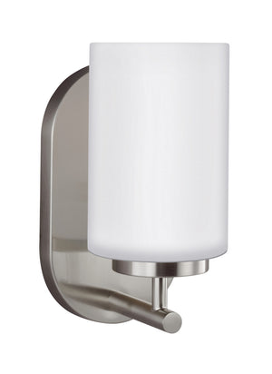 Generation Lighting. - 41160EN3-962 - One Light Wall / Bath Sconce - Oslo - Brushed Nickel