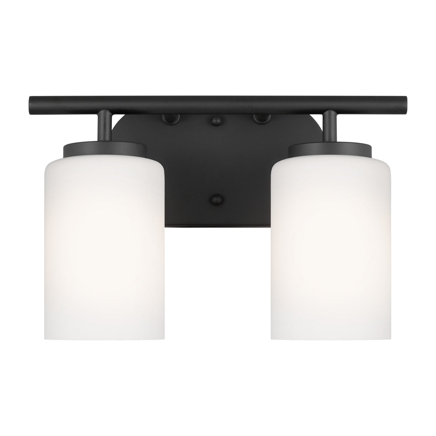 Generation Lighting. - 41161EN3-112 - Two Light Wall / Bath - Oslo - Midnight Black