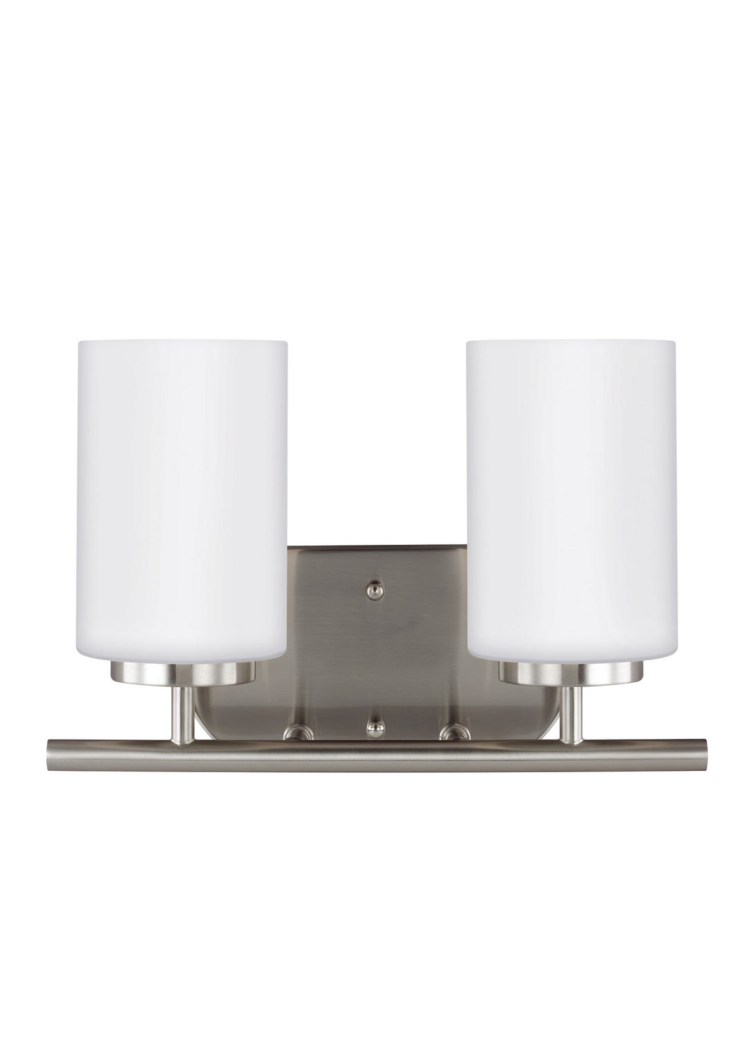 Generation Lighting. - 41161EN3-962 - Two Light Wall / Bath - Oslo - Brushed Nickel