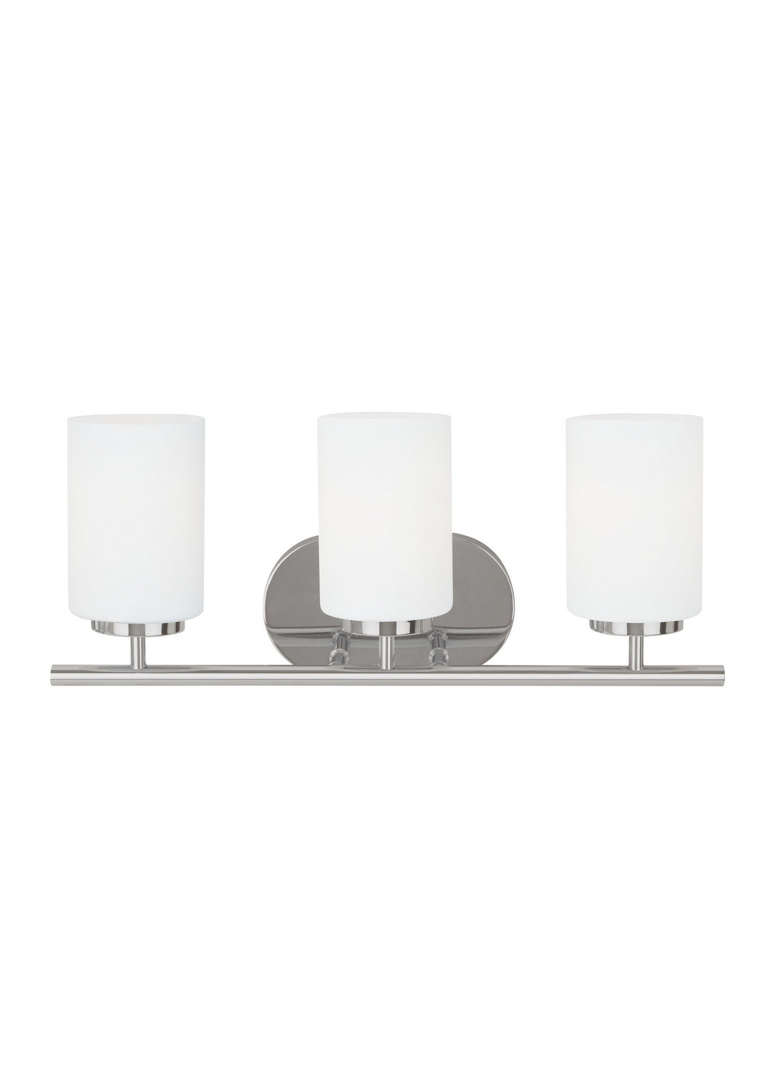 Generation Lighting. - 41162EN3-05 - Three Light Wall / Bath - Oslo - Chrome