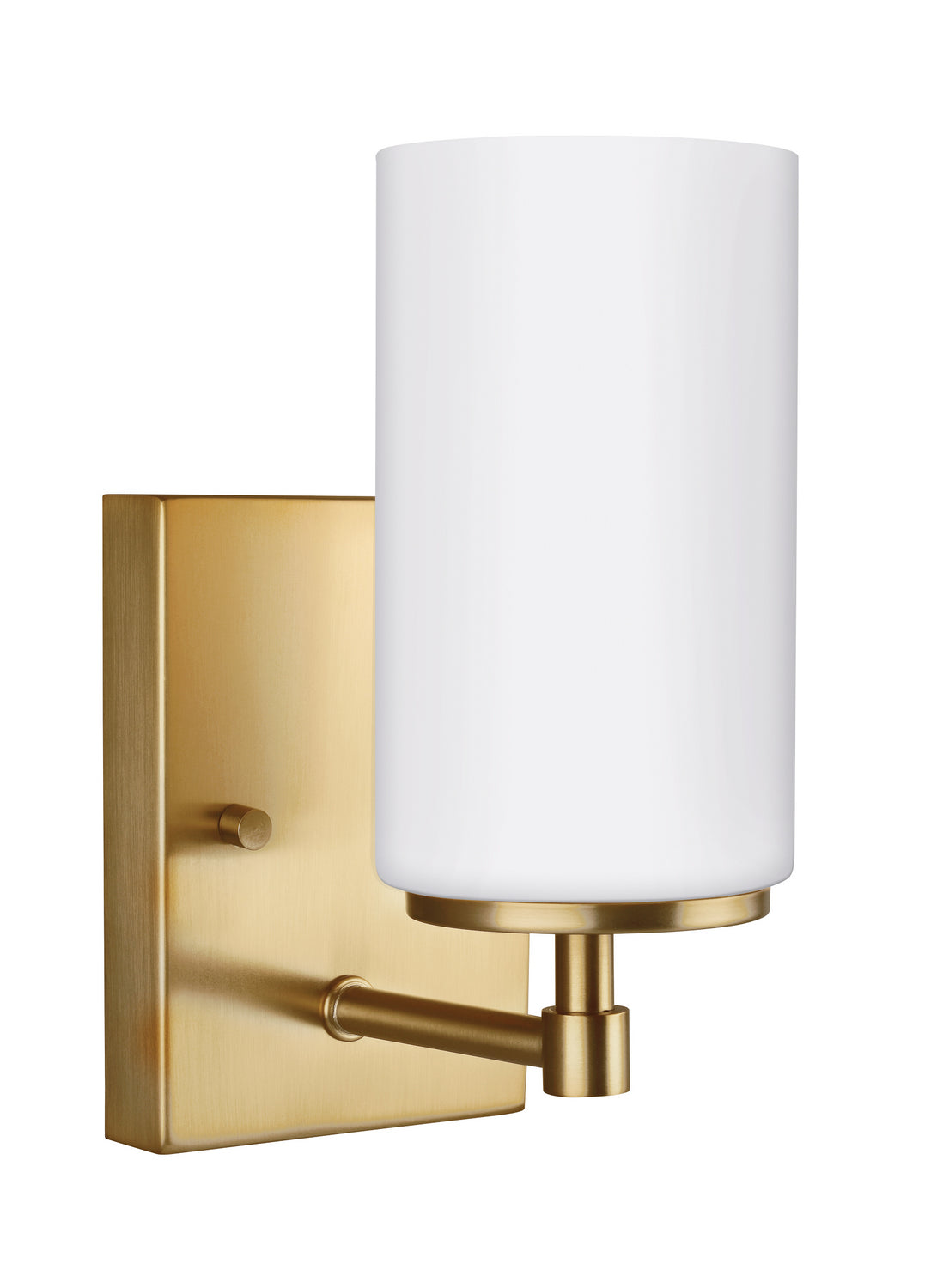 Generation Lighting. - 4124601-848 - One Light Wall / Bath Sconce - Alturas - Satin Brass