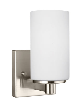 Generation Lighting. - 4139101EN3-962 - One Light Wall / Bath Sconce - Hettinger - Brushed Nickel