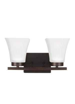 Generation Lighting. - 4411602EN3-710 - Two Light Wall / Bath - Bayfield - Bronze