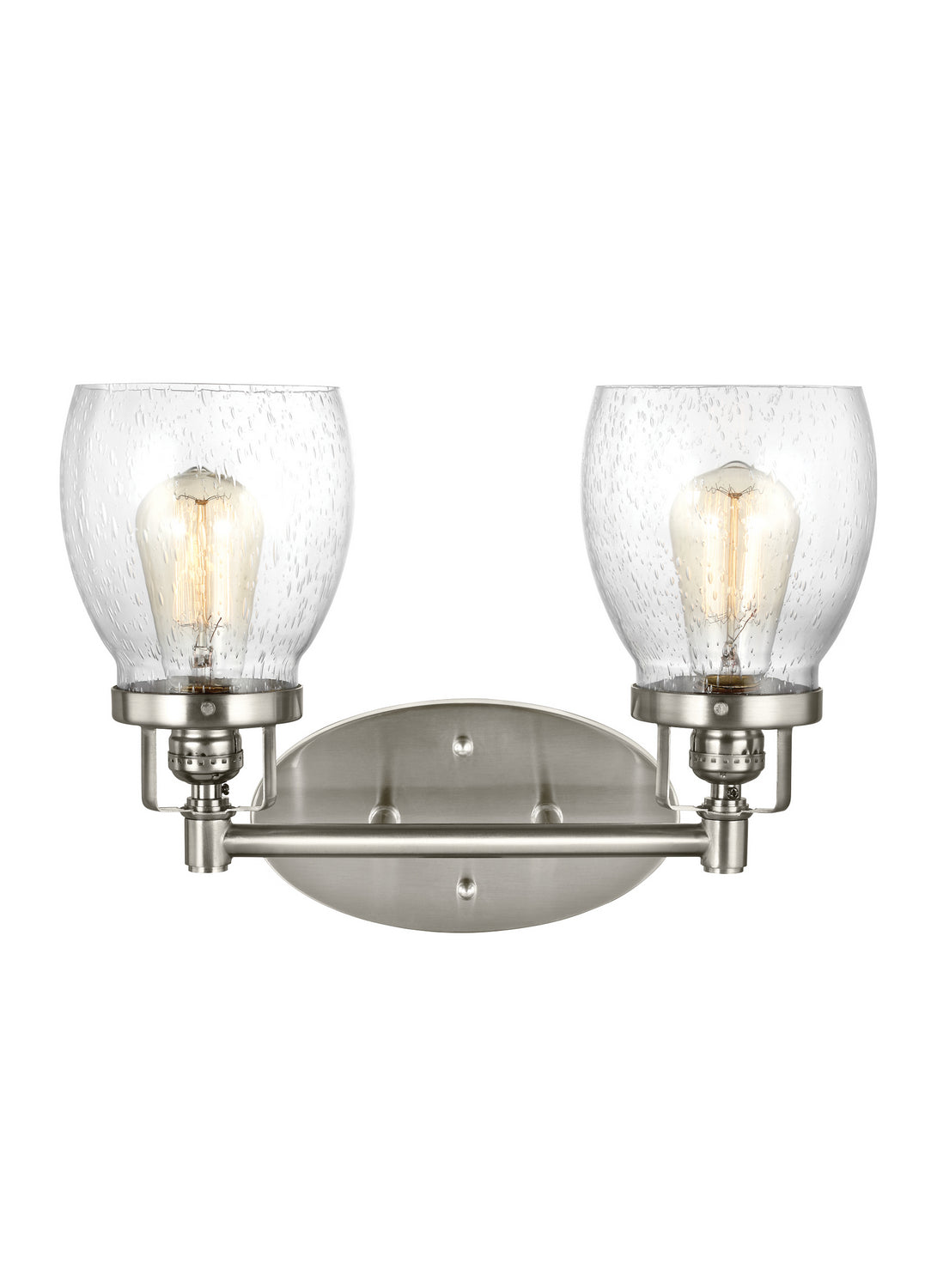 Generation Lighting. - 4414502-962 - Two Light Wall / Bath - Belton - Brushed Nickel