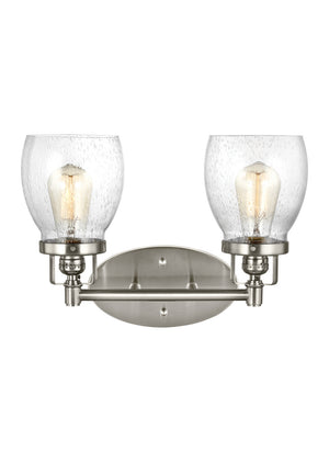 Generation Lighting. - 4414502-962 - Two Light Wall / Bath - Belton - Brushed Nickel